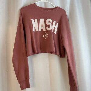 Abella Women's Crop Top - Rust